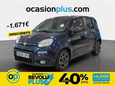 Usado Fiat Panda City Life 70 CV (51 kW) 2021 Azul Utilitario