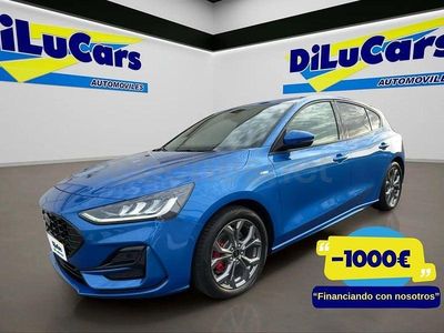 Usado Ford Focus ST-Line 125 CV (91 kW) 2022 Azul Berlina