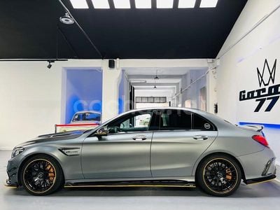 Usado Mercedes C63S AMG 510 CV (375 kW) 2021 Gris / plata Berlina
