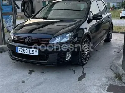 Usado VW Golf VI GTI 210 CV (154 kW) 2011 Negro Berlina