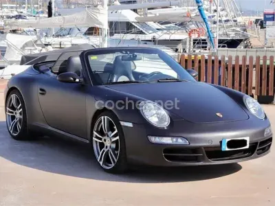 Usado Porsche 911 Carrera 4 Cabriolet 325 CV (239 kW) 2007 Negro Descapotable