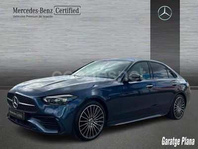 Azul Usado 2024 Mercedes C220 Berlina | 47.700 € (Precio justo)