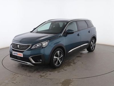 Usado Peugeot 5008 Allure 130 CV (95 kW) 2018 Azul SUV