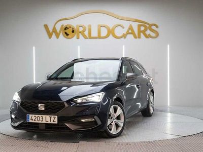 Usado Seat Leon FR 150 CV (110 kW) 2021 Azul Familiar