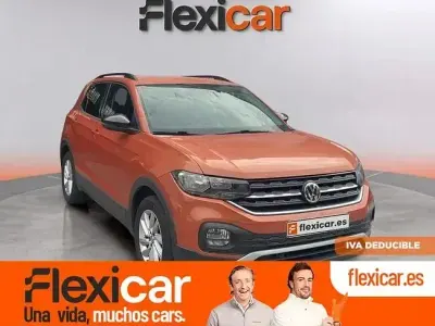 Usado VW T-Cross Advance 95 CV (69 kW) 2021 Naranja SUV