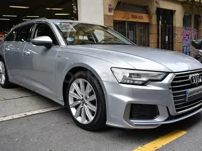Usado Audi A6 Sport 286 CV (210 kW) 2020 Gris / plata Familiar