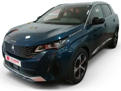 Usado Peugeot 3008 GT 131 CV (96 kW) 2021 Azul SUV