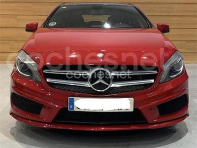 Rojo Usado 2014 Mercedes A200 AMG line Berlina | 11.900 € (Buen precio)