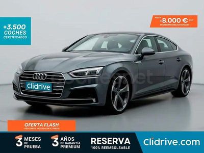 Usado Audi A5 Sportback Sport 190 CV (139 kW) 2019 Gris / plata Utilitario