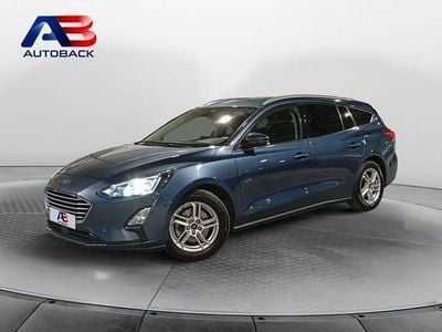 Usado Ford Focus Trend+ 120 CV (88 kW) 2021 Azul Utilitario
