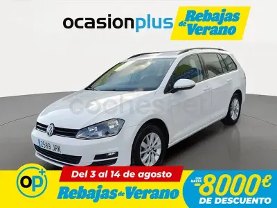 Usado VW Golf VII Business 110 CV (80 kW) 2016 Blanco Familiar