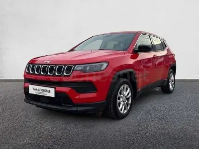 Usado Jeep Compass Longitude 130 CV (95 kW) 2022 Rojo SUV