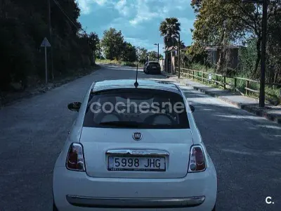 Usado Fiat 500 Lounge 69 CV (50 kW) 2015 Blanco Berlina
