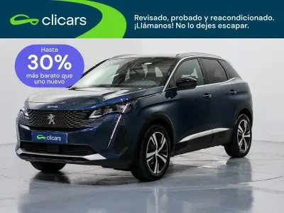 Usado Peugeot 3008 GT 136 CV (100 kW) 2024 Azul SUV