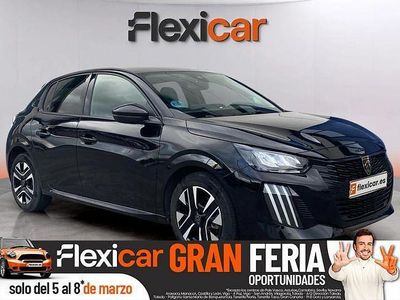 Usado Peugeot 208 Allure 100 CV (73 kW) 2024 Negro Utilitario