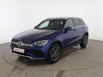 Azul Usado 2020 Mercedes GLC300e AMG line SUV | 39.999 € (Precio justo)