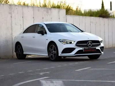 Usado Mercedes CLA45 AMG AMG line 218 CV (160 kW) 2021 Blanco Coupe