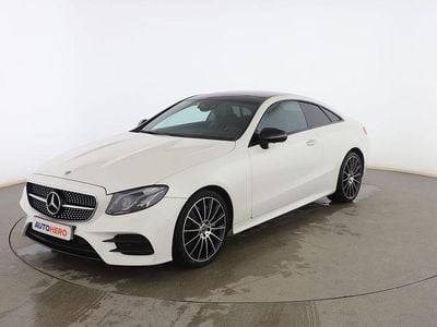 Usado Mercedes E350 AMG line 313 CV (230 kW) 2020 Blanco Coupe