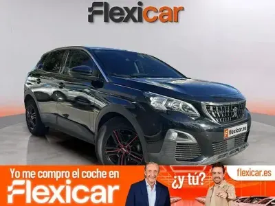 Usado Peugeot 3008 Active 130 CV (95 kW) 2017 Negro SUV