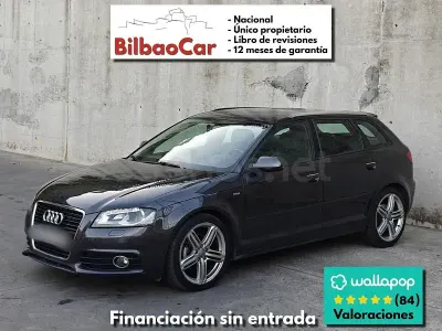 Usado Audi A3 Ambition 140 CV (102 kW) 2011 Negro Utilitario