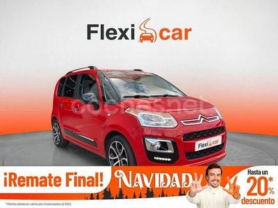 Rojo Usado 2017 Citroën C3 Picasso Feel Monovolumen | 7990 € (Precio justo)