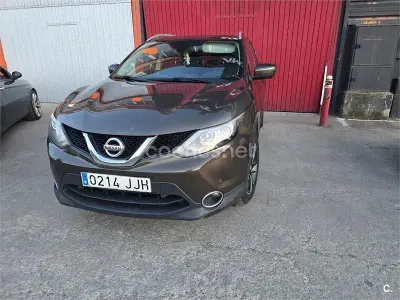 Usado Nissan Qashqai N-Connecta 110 CV (80 kW) 2015 Verde SUV