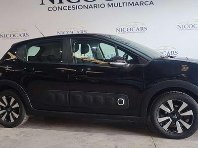 Usado Citroën C3 Feel 99 CV (72 kW) 2019 Negro Utilitario