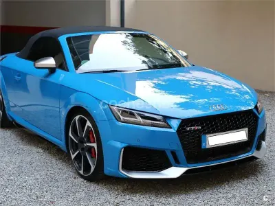 Usado Audi TT Roadster Premium 400 CV (294 kW) 2019 Azul Descapotable