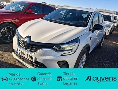 Blanco Usado 2021 Renault Captur Intens SUV | 14.300 € (Precio justo)