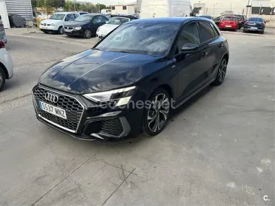 Usado Audi A3 S-Line 150 CV (110 kW) 2024 Negro Berlina