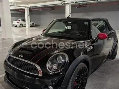 Usado Mini John Cooper Works Cabriolet 211 CV (155 kW) 2014 Negro Descapotable