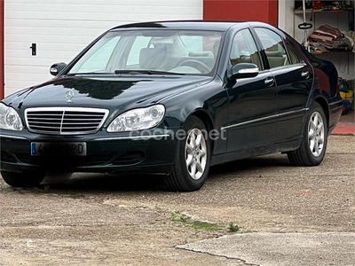Usado Mercedes S320 197 CV (144 kW) 2003 Verde Berlina