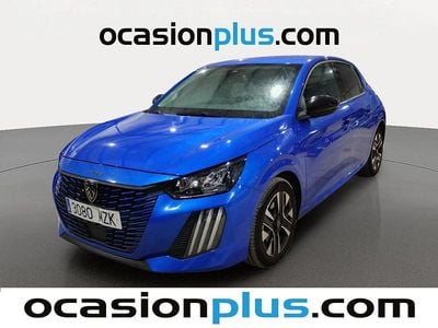 Usado Peugeot 208 Allure 102 CV (75 kW) 2025 Azul Utilitario