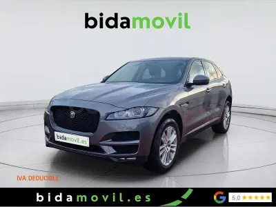 Usado Jaguar F-Pace Prestige 180 HP (132 kW) 2018 Cinzento SUV