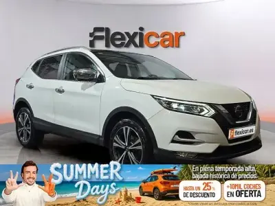 Usado Nissan Qashqai N-Connecta 115 CV (84 kW) 2018 Blanco SUV