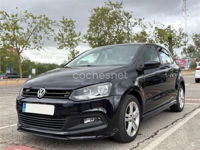 Usado VW Polo R-line 90 CV (66 kW) 2013 Negro Utilitario