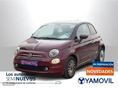 Usado Fiat 500 Lounge 69 CV (50 kW) 2019 Rojo Berlina