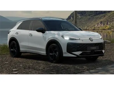 Nuevo VW T-Roc R-line 150 CV (110 kW) 2026 Blanco puro techo negro SUV