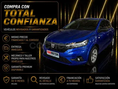 Brugt Dacia Sandero Comfort 67 HK (49 kW) 2021 Blå Sedan