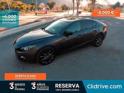 Usado Mazda 3 Luxury 150 CV (110 kW) 2015 Gris Utilitario