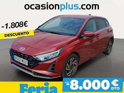 Rojo Usado 2024 Hyundai i20 Utilitario | 17.682 € (Precio justo)