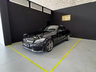 Occasion Mercedes C250 204 PK (150 kW) 2018 Zwart Coupé