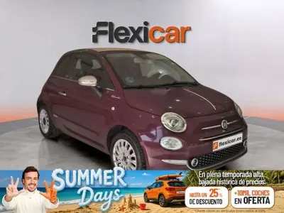 Usado Fiat 500 Dolcevita 71 CV (52 kW) 2021 Rojo Descapotable