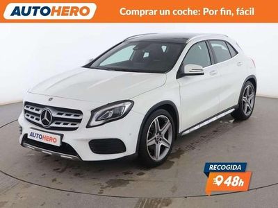 Blanco Usado 2018 Mercedes GLA200 AMG line SUV | 22.999 € (Precio justo)