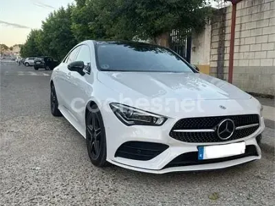 Usado Mercedes CLA220 190 CV (139 kW) 2020 Blanco Coupe