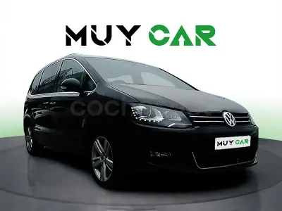 Usado VW Sharan Advance 184 CV (135 kW) 2018 Negro Monovolumen