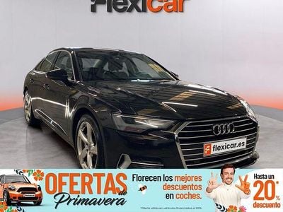 Usado Audi A6 204 CV (150 kW) 2018 Negro Berlina