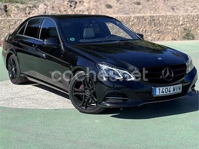 Usado Mercedes E200 136 CV (100 kW) 2013 Negro Berlina