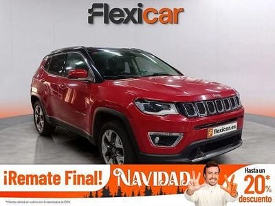 Rojo Usado 2018 Jeep Compass Limited SUV | 16.990 € (Super precio)