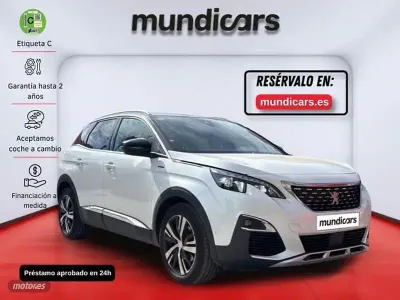 Usado Peugeot 3008 GT-line 130 CV (95 kW) 2018 Blanco SUV